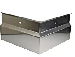 Außenecke & Innenecke 90° Trittschutzprofil Briel 250x250mm