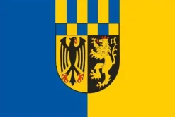 Aufkleber Fahne Flagge Rhein-Hunsrück-Kreis in verschiedene Größen