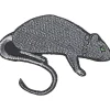 Aufnäher Ratte Nagetier Maus Gr. ca. 8,5cm x 6cm (03081) Stick Patches Applikation