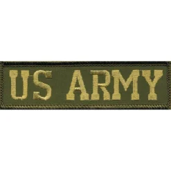 Aufnäher - US ARMY - 04627 - Gr. ca. 10,5 x 3 cm - Patches Stick Applikation