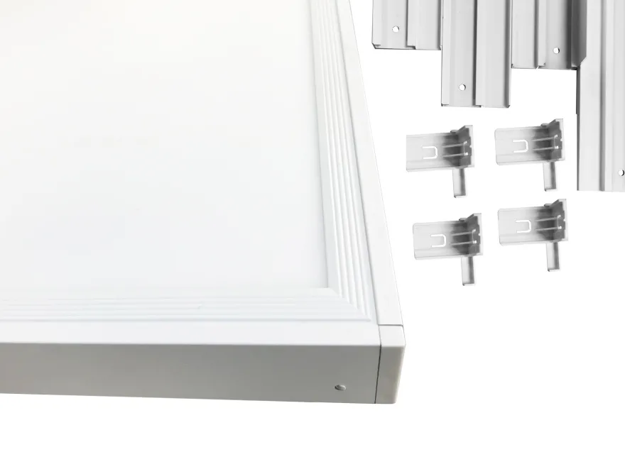 Aufputz LED Panel Quadrat 40 Watt-Eckig 620x620mm inkl. Rahmen