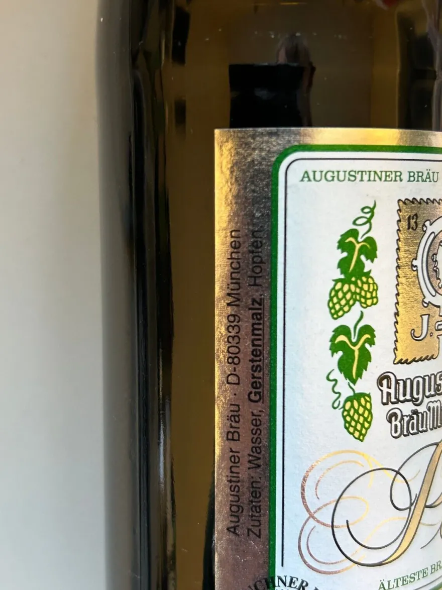 Augustiner Pils 24x0,33 - Mehrweg-Pfand -