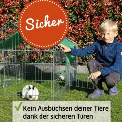 Auslaufgehege Gehege Kleingehege Tiergehege Hunde Hühner Hasen Kaninchen