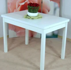 Auszugtisch weiß Esstisch Esszimmertisch Tisch Küchentisch Esszimmer ausziehbar