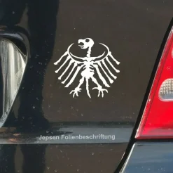 Autoaufkleber Bundesadler Bone Deutschland Aufkleber 10cm Sticker S006 - JDM OEM