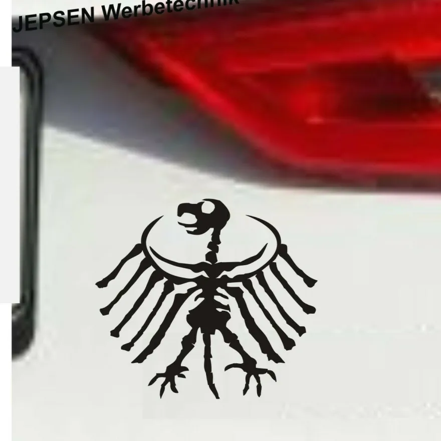 Autoaufkleber Bundesadler Bone Deutschland Aufkleber 10cm Sticker S006 - JDM OEM