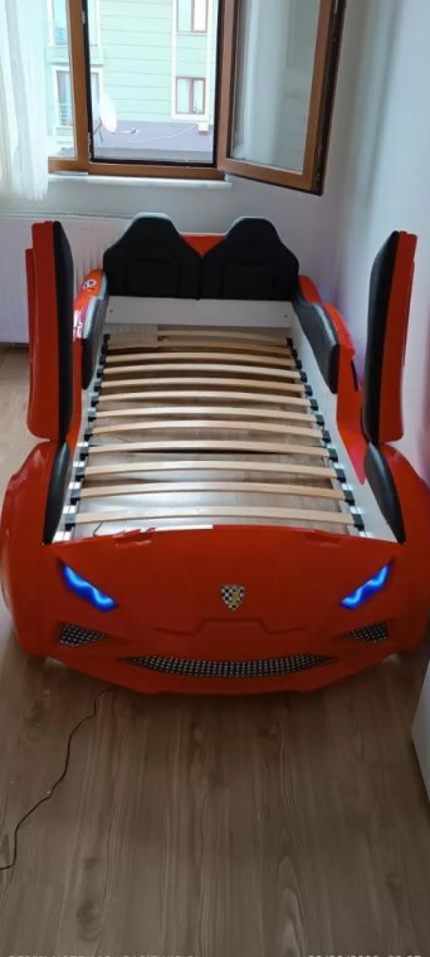 Autobett Lambo New Model RED mit Flügeltüren