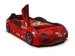 Autobett Lambo New Model RED mit Flügeltüren