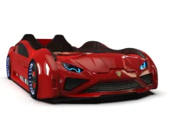 Autobett Lambo New Model RED mit Flügeltüren