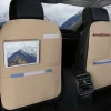 Autositz-Rückenlehnen-Organizer, Sitzbezug, beige