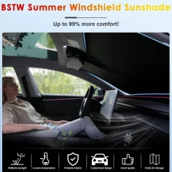 Auto Sonnenschutz für Kia Sportage NQ5 (2021-2025) & QL (2015-2020) - Faltbare