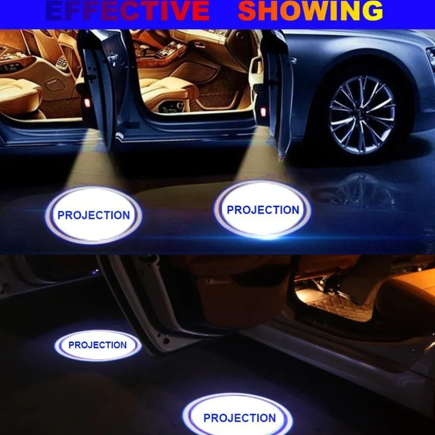Auto Tür Willkommen Licht Für W204 C260C200C300C280 LED Laser Projektor Lampe 2X