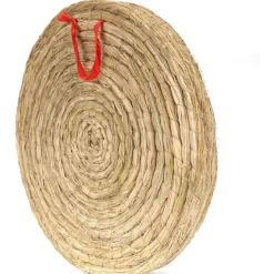 AUVIM Handgefertigte Stroh-Zielscheibe Bogenschießen 50cm für Recurve