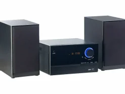 auvisio Micro-Stereoanlage, CD-Player, Radio, MP3-Player, Bluetooth, 60 Watt