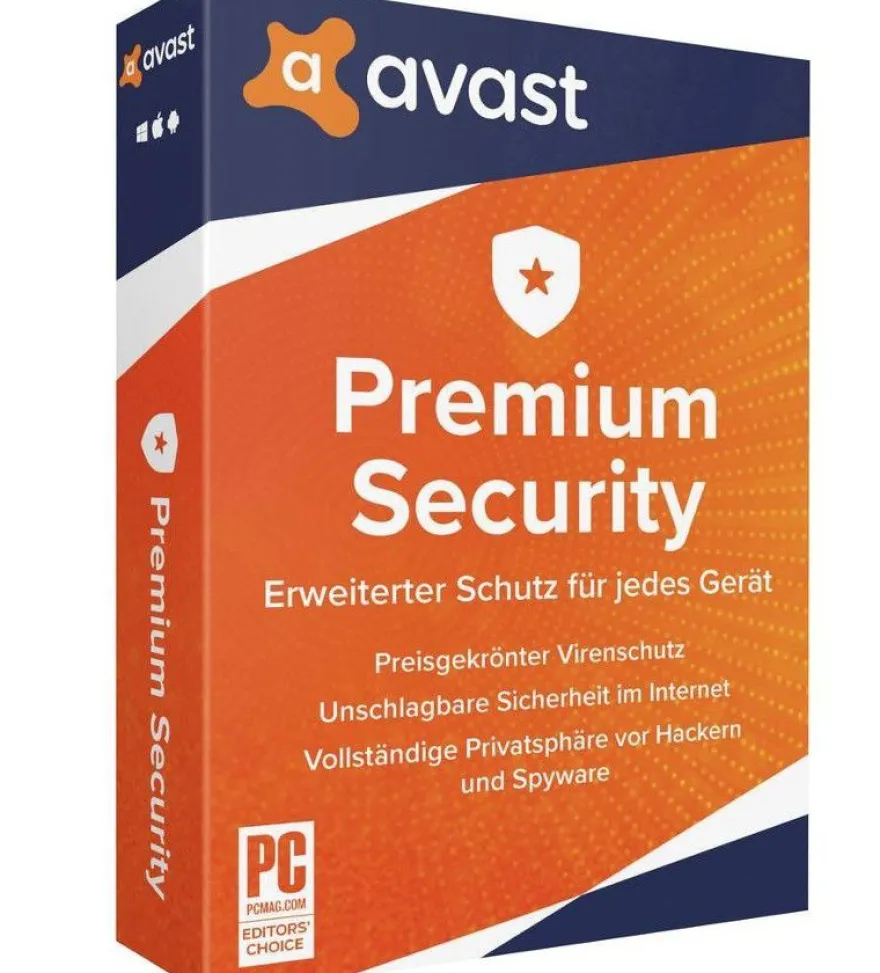Avast Premium Security 2026, 10 Geräte, 2 Jahre, Deutsch Digitaler Download