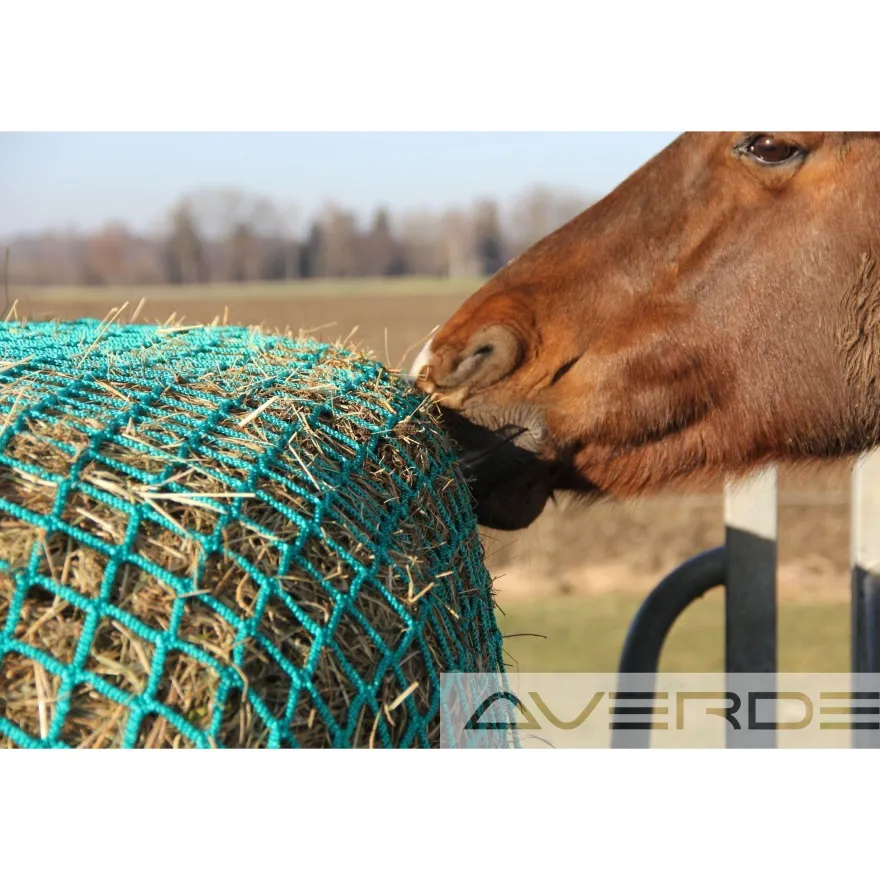AVERDE Futtersparnetz Heunetz 3,6 x 3,6 m, HD, 10 cm Maschenweite