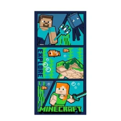 Aymax Minecraft Explore Badetuch 70 x 140 cm - Vorbestellung