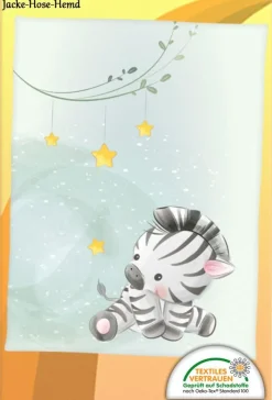 Babybettwäsche Babydecke Bettwäsche Kuscheldecke Decke - Zebra Wolke Sterne NEU