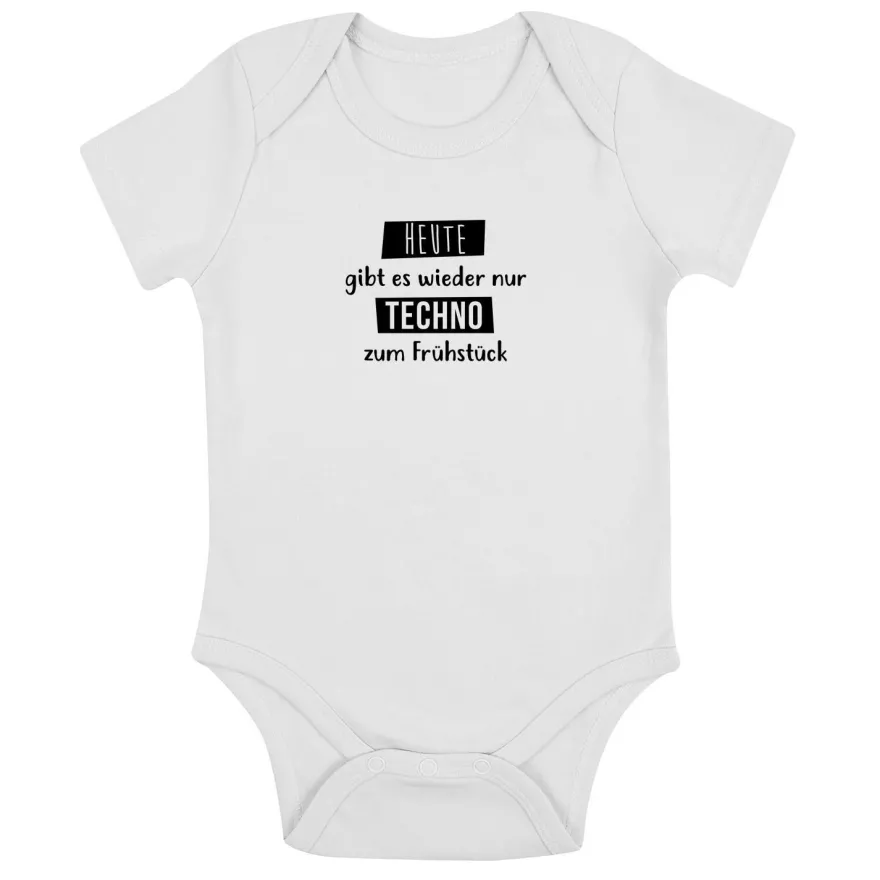 Babybody Heute gibt es wieder nur Techno zum Frühstück