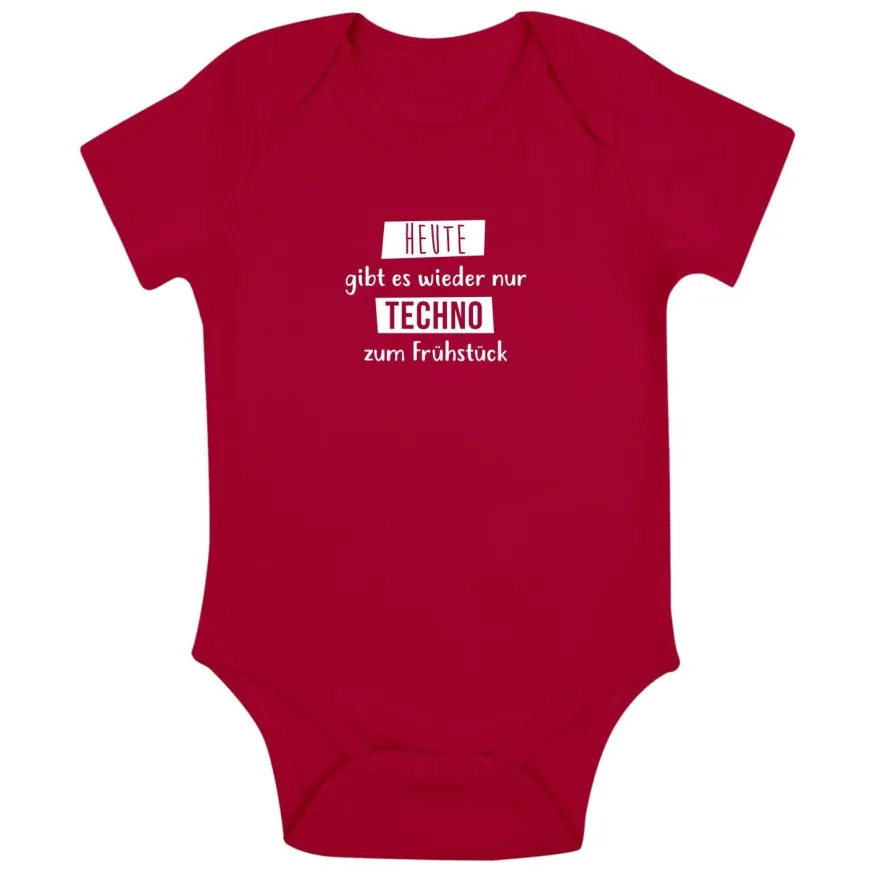Babybody Heute gibt es wieder nur Techno zum Frühstück