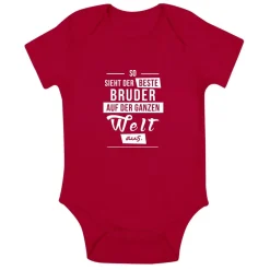 Babybody so sieht der beste Bruder auf der Welt aus