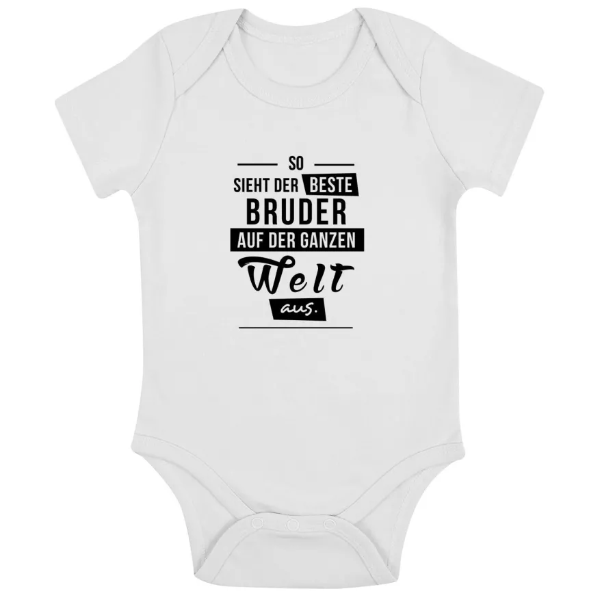Babybody so sieht der beste Bruder auf der Welt aus