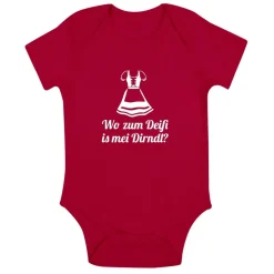 Babybody Wo zum Deifi is mei Dirndl?