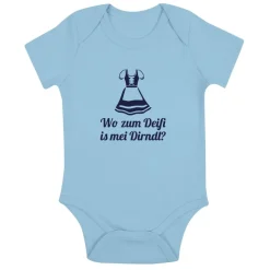 Babybody Wo zum Deifi is mei Dirndl?