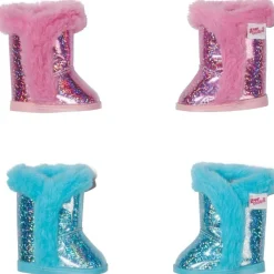 BABY born Glitzer Stiefel 2 sort. 43cm
