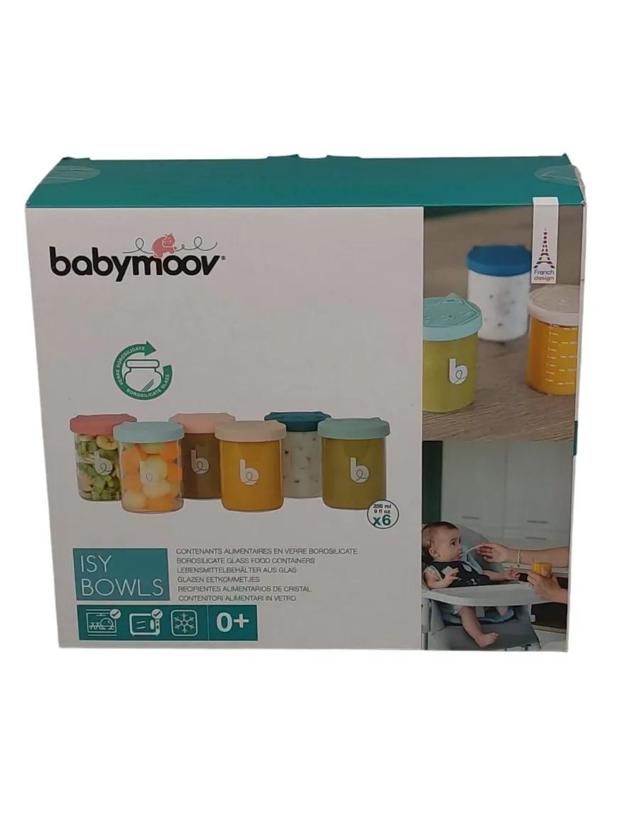 Babymoov ISY BOWLS Behälter für Babynahrung 6x 250ml