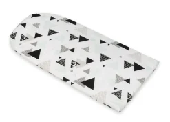 Babynest - Babynest - 0-8 Monate - 100% Baumwolle - 82x54cm - mintfarbene Dreiecke