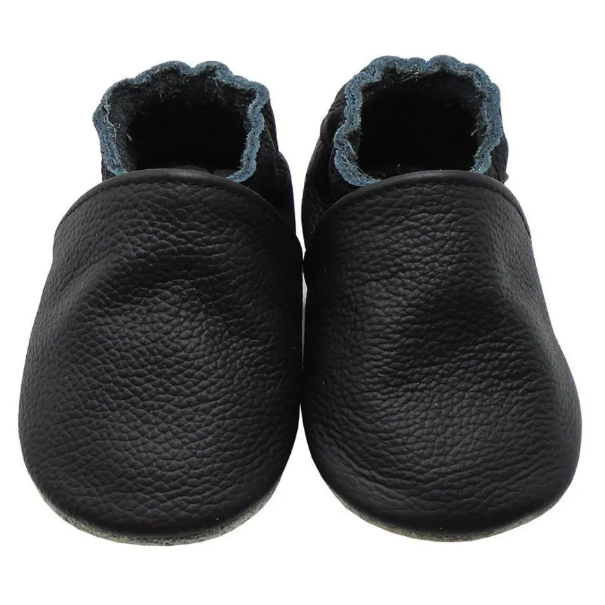Baby Weiche Leder Lauflernschuhe Junge Krabbelschuhe Mädchen Hausschuhe Lederpuschen