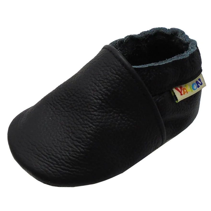 Baby Weiche Leder Lauflernschuhe Junge Krabbelschuhe Mädchen Hausschuhe Lederpuschen