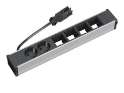Bachmann CONI Modulträger 6-fach, 2x Steckdose, 4x CM (912.005)