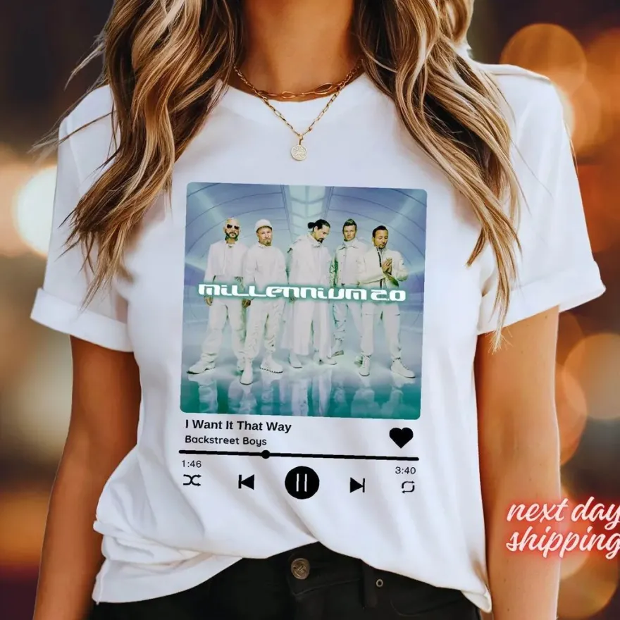 Backstreet Boys I Want It That Way T-Shirt Hoodie - Damen Herren Pop Fan Geschenk