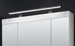 Bad Spiegelschrank weiß 3 Tür 80 cm Badspiegel Badezimmer Spiegel Schrank Devon