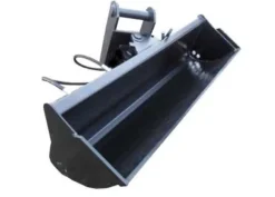 Baggerschaufel 100cm hydraulisch MS01 Radlader Minibagger Schaufel Schwarz NEU