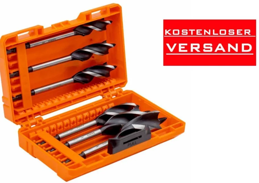 Bahco Holzbohrer-Satz, 6-tlg. 9656-SET-6 Ø 16, 18, 20, 22, 25, 32 mm Bohrer