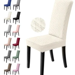 BalladHome Stuhlhussen 6er Set, Stretch Stuhlbezug für Esszimmerstühle