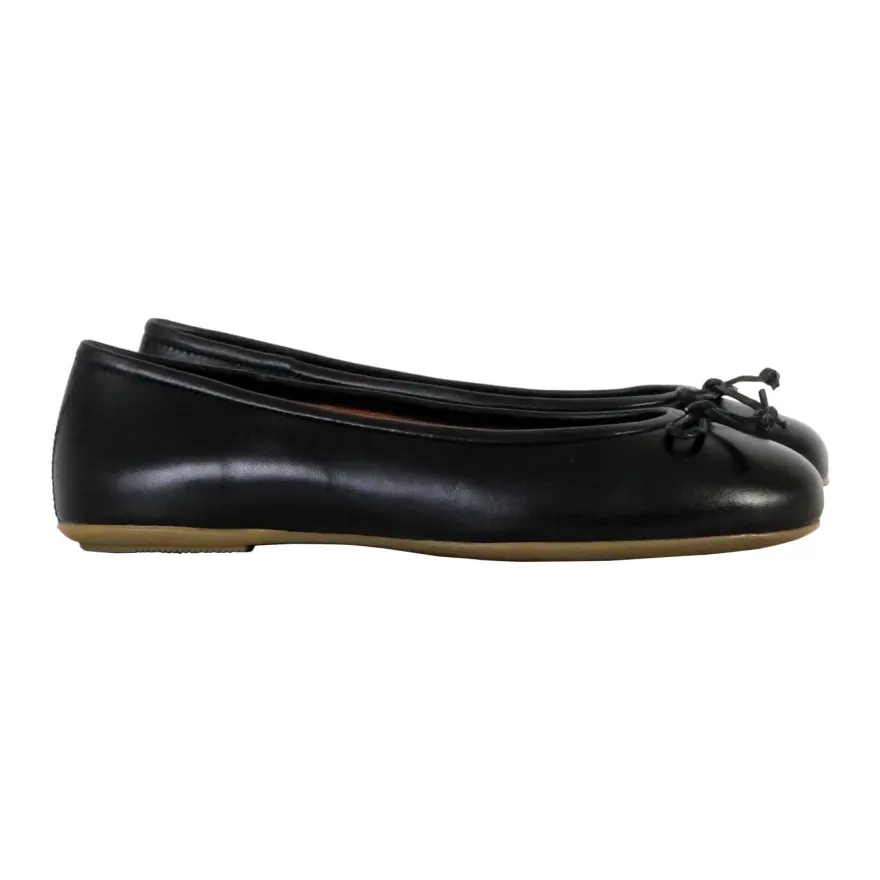 Ballerinas Geox aus weichem Nappaleder, schwarz