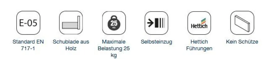 BALTIC Komplett-Set 1000 3 Schubladen WHITE GLOSS + Waschtisch + Spiegel + Leucht