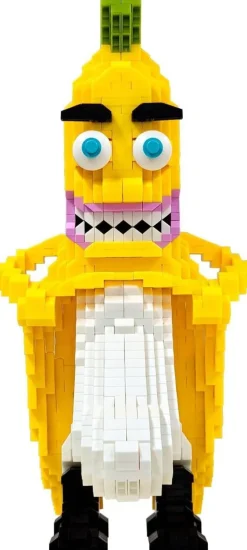 Banane Micro Brick mit 2.140 Bausteinen - Pokémon Nanoblocks