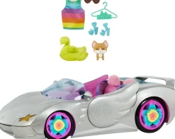 Barbie Puppen Puppe spielzeuge Kinder Barbie Auto Cabrio HDJ47 Fahrzeug