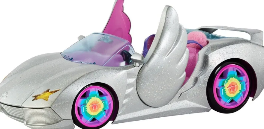 Barbie Puppen Puppe spielzeuge Kinder Barbie Auto Cabrio HDJ47 Fahrzeug
