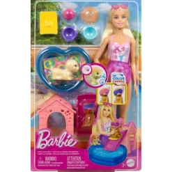 Barbie Puppy Pool Party - Aloha Blonde