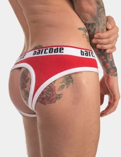 barcode Berlin - Backless Maxime rot S M L XL Herren 91730/301 gay sexy arschfrei