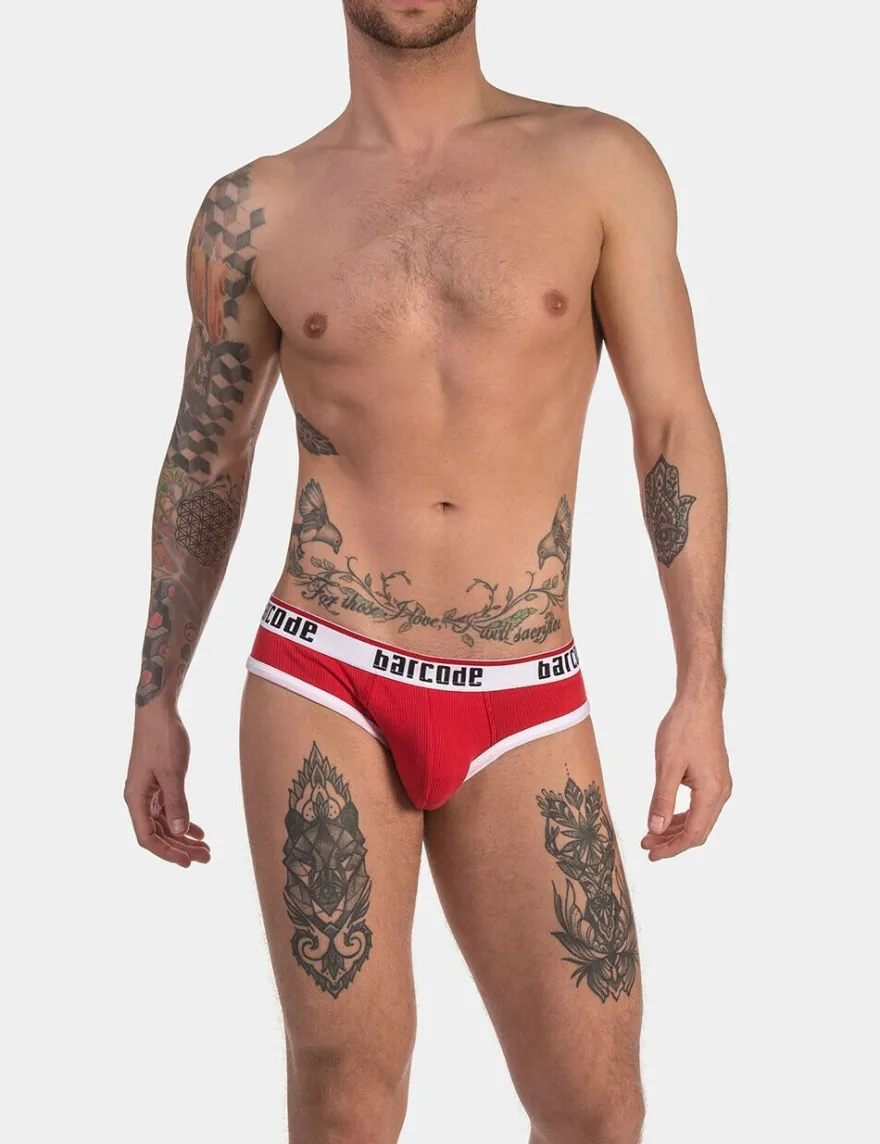 barcode Berlin - Backless Maxime rot S M L XL Herren 91730/301 gay sexy arschfrei