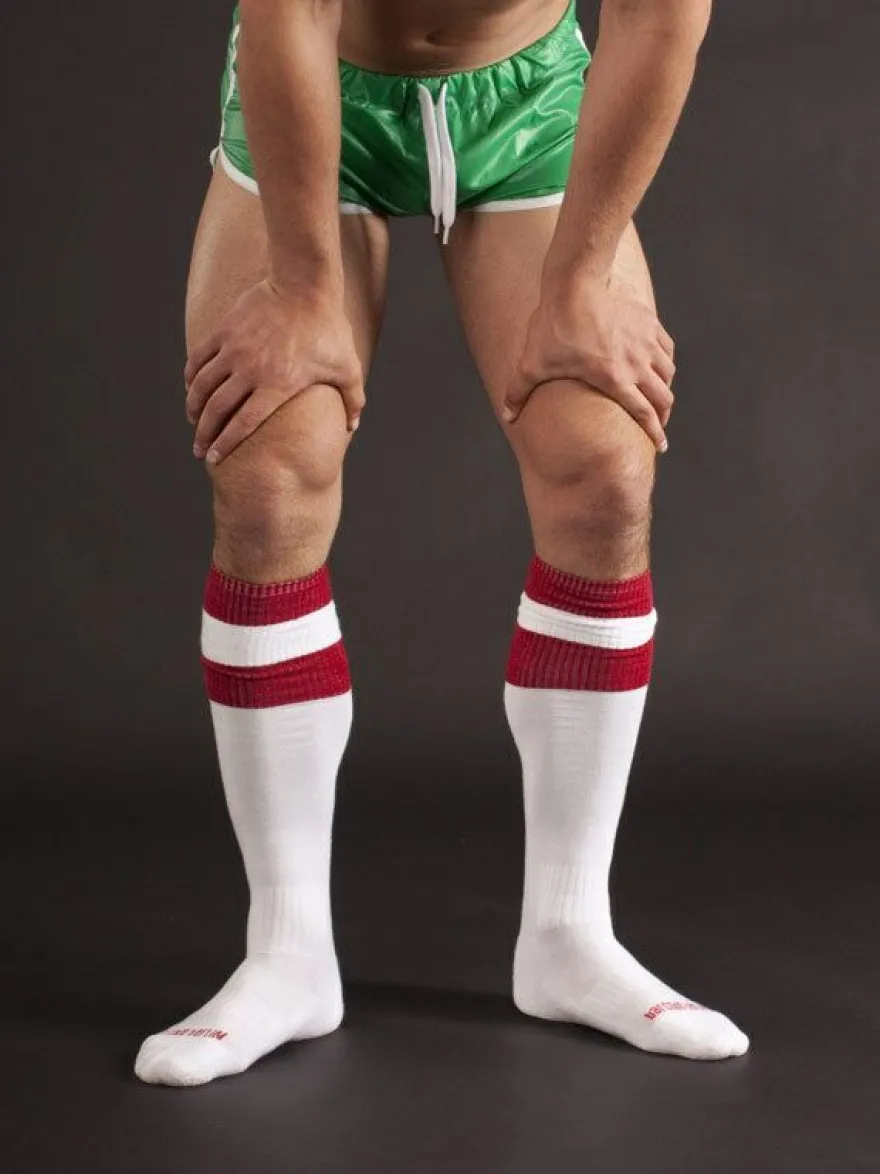 barcode Berlin Football Socks weiß-rot 90143/201 Angebot sexy SALE Blitzversand
