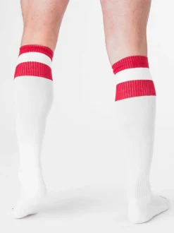 barcode Berlin Football Socks weiß-rot 90143/201 Angebot sexy SALE Blitzversand