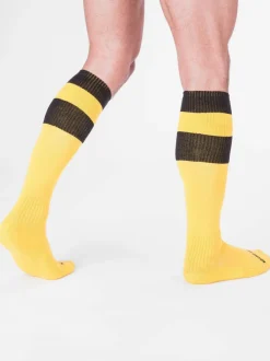 barcode Berlin Football Socks gelb-schwarz 90143/501 Angebot sexy SALE Blitzversand